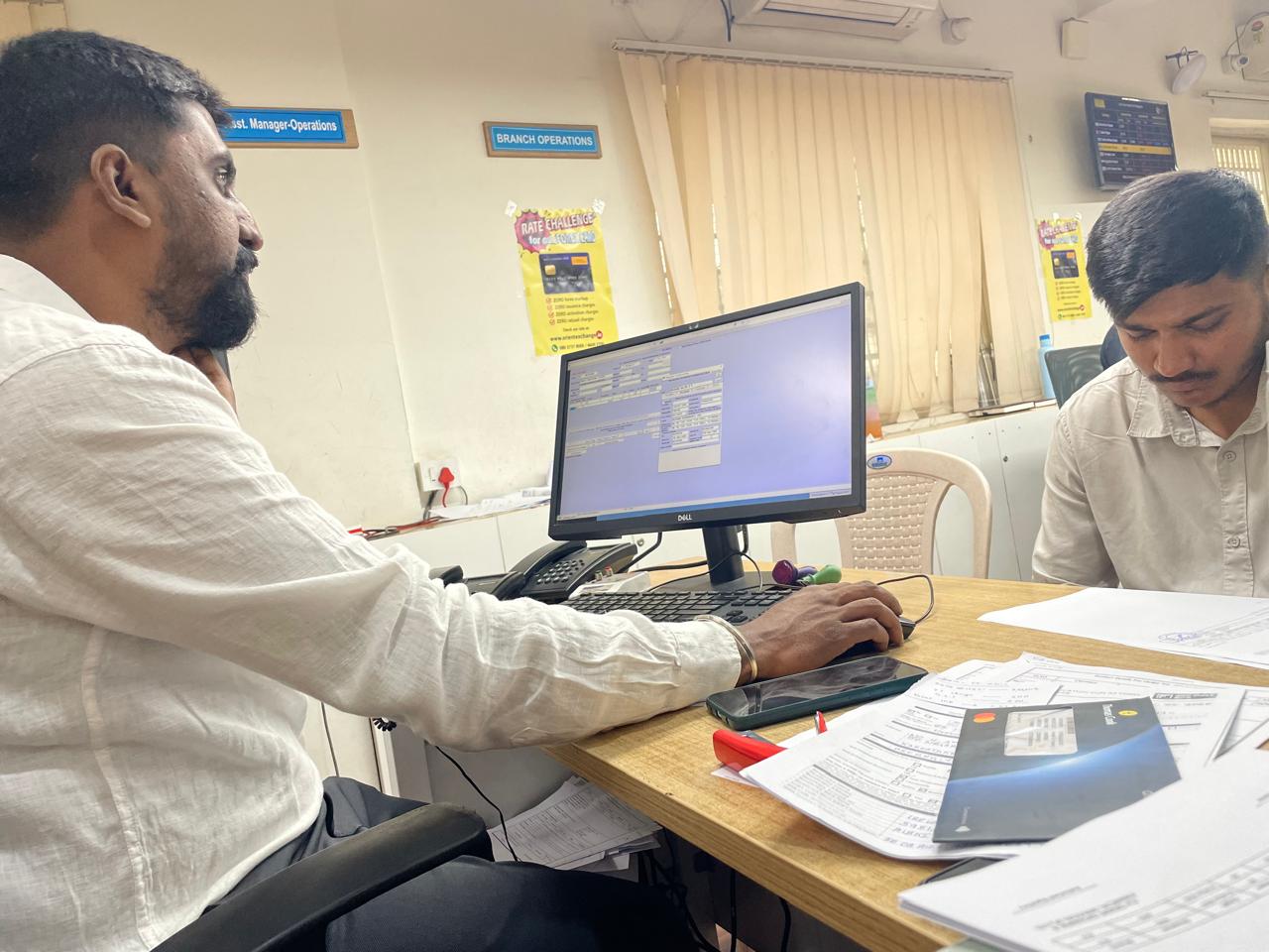 AI in action at branch